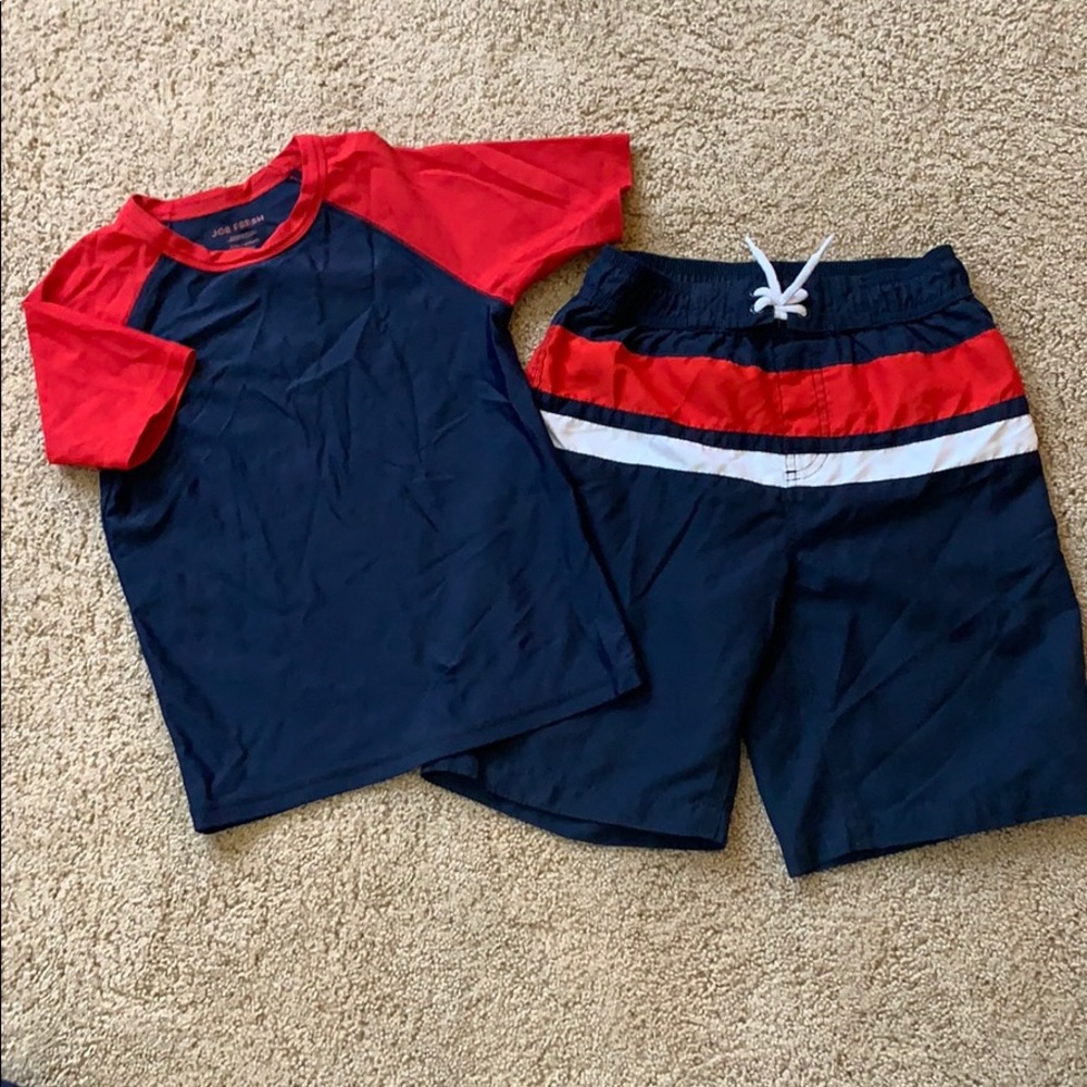 Joe Fresh Swim Shorts and Shirt